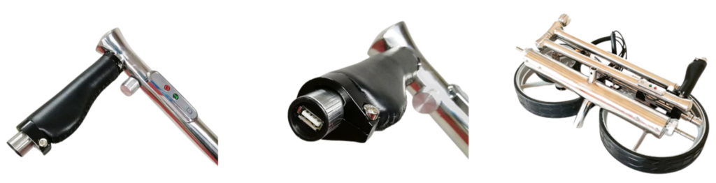 ElCaddy Li-500 ihopfälld