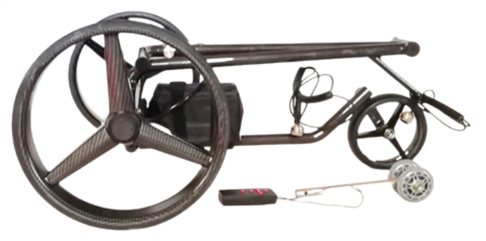 ElCaddy Li-700 ihopfälld